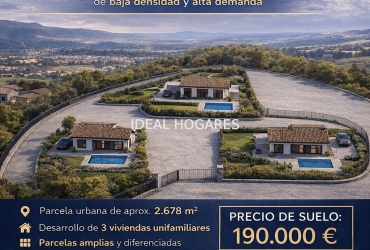 Terreno y solar-Solar urbano-PARCELA URBANA PARA DESARROLLO – OPORTUNIDAD INVERSIÓN / PROMOCIÓN