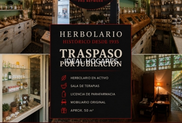 Negocio-Tienda-***HERBOLARIO HISTÓRICO EN EL BORN · LOCAL CON ALMA DESDE 1935***  ***OPORTUNIDAD ÚNICA EN CIUTAT VELLA – BARCELONA***  ***TRASPASO EXCLUSIVO · NEGOCIO ACTIVO · UBICACIÓN PREMIUM***