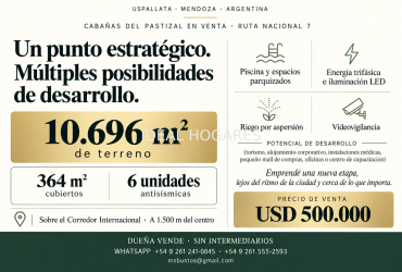 Inversión-Edificio-Complejo de cabañas en Alta Montaña, Usp 5