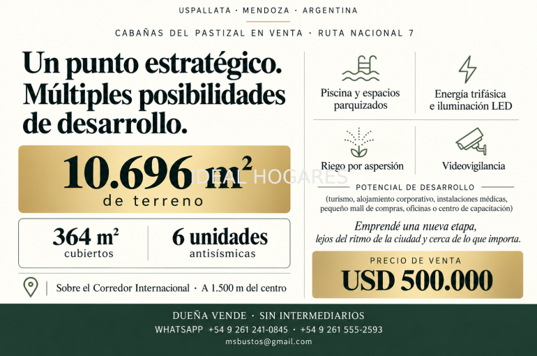 Inversión-Edificio-Complejo de cabañas en Alta Montaña, Usp 5